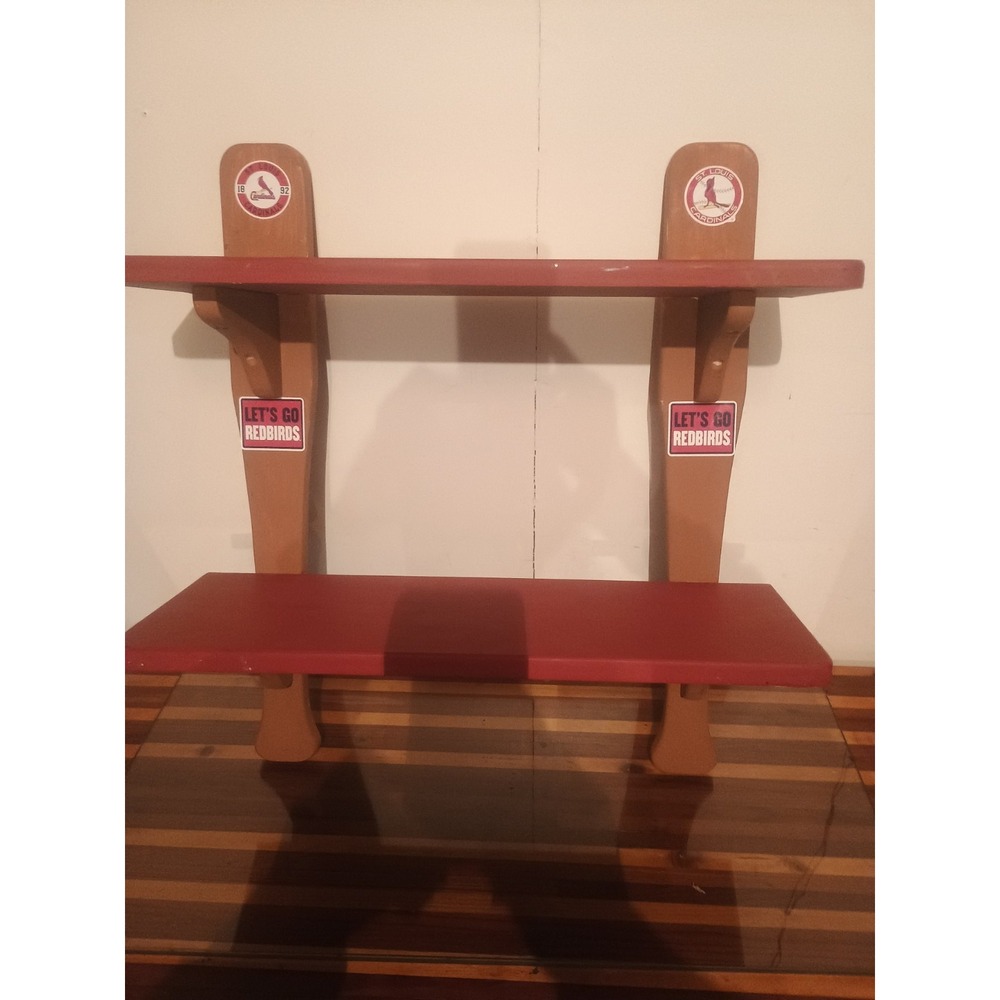 St. Louis Cardinals Shelves for Collectibles & Memorabilia Each Self Is 22"